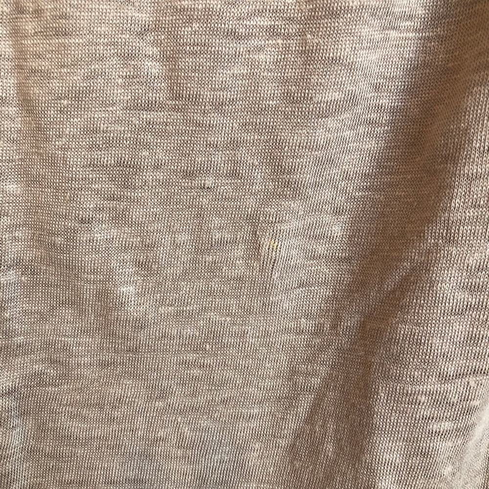 Joie Beaded Shoulder Linen Tank Top Size M - Picture 7 of 8